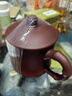 君禮軒  宜興原礦紫砂杯 家用茶杯純手工功夫茶具禮品禮盒裝竹節(jié)杯500ml 曬單實(shí)拍圖