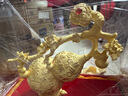 漢京絨沙金百福葫蘆招財擺件家居客廳電視柜辦公室裝飾喬遷新居禮品 大號 長(cháng)34.7寬18.5高32.5厘米 曬單實(shí)拍圖