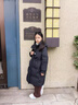 迪士尼（Disney）女大童羽絨服冬季2024新款兒童洋氣初中生女童加厚寬松中長(cháng)款外套 黑色 衣服偏大.不要貪大 150cm 充絨量245克 曬單實(shí)拍圖