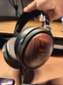 飛傲（FiiO）FT1高保真監(jiān)聽頭戴式封閉動圈木碗大耳 手機電腦HIFI音樂耳機 游戲電競耳機 適用于蘋果華為ft1 黑胡桃木 曬單實拍圖