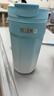膳魔師（THERMOS）保溫杯400ml男女士兒童316L不銹鋼咖啡保冷水杯子TEME-400S BL 曬單實(shí)拍圖