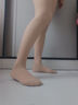寶娜斯光腿神器秋冬雙層絲襪女加絨加厚保暖打底褲連肉色連褲襪 曬單實拍圖