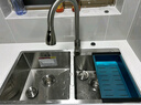 華帝（VATTI）水槽廚房洗菜盆一體盆 洗碗大雙槽水池盆304不銹鋼臺下盤(pán)以舊換新 曬單實(shí)拍圖