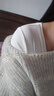 歐迪芬10A抑菌打底衫女內搭可外穿洋氣圓領(lǐng)秋冬款t恤女長(cháng)袖修身高彈L 曬單實(shí)拍圖