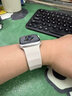 兜兜格波浪iwatchS10運(yùn)動(dòng)適用蘋果手表表帶applewatch8/7/6代SE情侶9新款ultra2潮牌49硅膠帶46MM男士42 星光色 iwatch S10【46mm】 曬單實(shí)拍圖