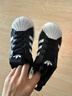 阿迪達斯（adidas）童鞋春秋款男女小童經(jīng)典三葉草彈力鞋帶貝殼頭運動(dòng)鞋IH3503 曬單實(shí)拍圖
