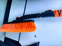 JCZS德國品牌掃雪刷車(chē)玻璃除雪鏟車(chē)用鏟雪刮板車(chē)載式清雪汽車(chē)除冰鏟戶(hù) 橙色加厚柔軟毛刷-360°旋轉刷頭 升級款-三合一 曬單實(shí)拍圖