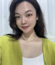 伊燦四葉草彩色鋯石項(xiàng)鏈女2025新款爆款鎖骨鏈輕奢小眾高級感頸鏈配飾 四葉草彩色鋯石項(xiàng)鏈 曬單實(shí)拍圖