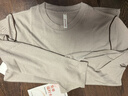 金三塔打底衫女真絲羊毛桑蠶絲秋冬保暖內衣打底衫上衣 燕麥色-圓領(lǐng) 2XL 曬單實(shí)拍圖