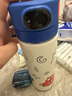 富光智能指紋杯解鎖密碼兒童保溫杯316L禮物學(xué)生兒童吸管水杯子480ml 曬單實(shí)拍圖