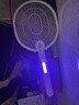 欖菊折疊電蚊拍充電式家用強力滅蚊燈紫光誘蚊滅蚊拍電蚊器蚊子拍 曬單實(shí)拍圖