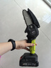 芝浦（zhipu）電鋸家用充電式鋰電鋸小型迷你便攜單手鋸電鏈鋸園林戶外伐木修枝 4寸標(biāo)準(zhǔn)款【65800H】一電+1鏈條 曬單實(shí)拍圖