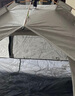 清系（SERIES CLEAR）帳篷戶外露營帳篷野營折疊帳加厚防曬野外全自動防雨裝備星夢白 曬單實(shí)拍圖