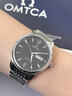 OMTCA瑞士歐米茄男表原裝男士手表機械表超薄商務(wù)鋼帶潮專(zhuān)柜名牌專(zhuān)用款 本色黑面【旗艦升級版】 曬單實(shí)拍圖