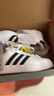 阿迪達斯 （adidas）官方男鞋女鞋 經(jīng)典板鞋皮質(zhì)透氣運動(dòng)鞋運動(dòng)鞋情侶款休閑鞋子男 經(jīng)典款小白鞋/店長(cháng)推薦 38.5 曬單實(shí)拍圖