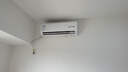 海爾（Haier）空調(diào)1.5匹 變頻自清潔 家用冷暖兩用大風(fēng)量 臥室冷暖空調(diào)掛機壁掛式 獨立除濕 靜音降噪 手機智控 1.5匹 三級能效 智能光感護眠+WiFi智控 曬單實拍圖
