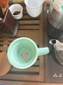 叁旬（sanxun） 知行陶瓷泡茶馬克杯帶蓋過(guò)濾水杯女男辦公室茶水分離杯子定制 知行馬克杯【湖蘭釉】 曬單實(shí)拍圖