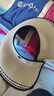 卡蒙（Kenmont）赫本風(fēng)法式空頂防曬草帽女春夏輕薄可折疊大檐遮臉太陽(yáng)帽km-6058 曬單實(shí)拍圖