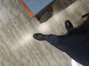 星期六男鞋頭層羊皮男士手抓紋皮鞋子商務(wù)休閑皮鞋男鞋 黑色 39  曬單實(shí)拍圖