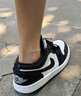 耐克女鞋 AJ1喬丹1JORDAN 1時尚運動鞋休閑鞋黑白熊貓百搭板鞋 DC0774-101  七夕禮物 42.5 曬單實拍圖