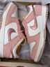 耐克NIKE七夕情人節(jié)禮物女大童 DUNK 運動鞋DO6485-600櫻花粉36.5 曬單實拍圖