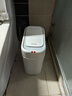 蘇泊爾智能感應夾縫垃圾桶9L充電款衛生間浴室防水垃圾桶小白桶 曬單實(shí)拍圖