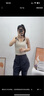 MAIA ACTIVE 【虞書(shū)欣同款】自帶杯 休閑真兩件疊穿瑜伽背心運動(dòng)內衣 51BR05 【虞書(shū)欣同色】淺米駝 M 曬單實(shí)拍圖