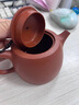 藏壺天下【七夕禮物】精品小容量宜興紫砂壺純手工功夫茶具原礦小煤窯朱泥 龍蛋壺 140ml 曬單實拍圖
