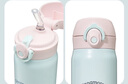膳魔師（THERMOS）保溫杯吸管杯大容量?jì)和信繉W(xué)生水杯生日禮物TEMI 大耳狗 500ml 附杯包+備用吸管 曬單實(shí)拍圖