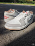 耐克（NIKE）男鞋Air Jordan 1 Low AJ1米灰 舒適百搭低幫運動(dòng)休閑鞋板鞋 553558-169 41 曬單實(shí)拍圖