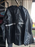 鳴固 反光雨衣套裝分體式防暴雨雨衣雨褲牛津布黑色L CW881261 曬單實(shí)拍圖