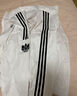 adidas情侶款復(fù)古風(fēng)梭織立領(lǐng)夾克外套男女秋季阿迪達(dá)斯官方三葉草 亮白 XS 曬單實(shí)拍圖