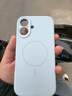 艾德加（Eddga）適用iphone17標準版手機殼磁吸液態(tài)硅膠全包圍保護套防摔帶掛繩手機鏈超薄高級感男女款外殼 草綠色-細磁吸液態(tài)硅膠-長掛繩 蘋果17 曬單實拍圖