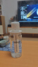 幾素 加濕器迷你臥室嬰兒家用宿舍便攜小型無線空氣低噪床頭小巧補(bǔ)水辦公室桌面usb車載香薰大容量加濕 【2200毫安】8根濾芯+500ml原裝玻璃瓶 曬單實(shí)拍圖