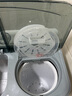 小鴨迷你雙桶洗衣機家用小型雙缸半自動(dòng)嬰兒童洗脫兩用 4.5公斤灰色【藍光潔凈+強勁動(dòng)力+洗脫兩用】 曬單實(shí)拍圖