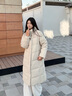 波司登25新款羽絨服女長(cháng)款90絨通勤時(shí)尚休閑連帽冬季保暖外套B250245166 暖沙米7A53-趨勢推薦 L 170/92A 體重約120-130斤 曬單實(shí)拍圖