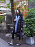 極寒500+克黑金鵝絨羽絨服男女長(cháng)款超厚東北哈爾濱零下40度防寒服 黑色男女同款白鵝絨極寒保暖 單件 S 建議80-105斤【充絨480克】 曬單實(shí)拍圖