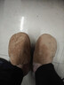 樸西小土豆珊瑚絨棉拖鞋女秋冬季居家室內靜音臥室拖防滑保暖棉拖男 堅果棕 42-43 【適合41-42碼】 曬單實(shí)拍圖