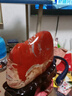 菲斯鉑亞南非紅碧玉擺件公司喬遷擺件石來鴻運奇石精品自然石原石帶底座 紅碧玉057 曬單實拍圖