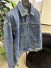 MANGANO輕奢品牌秋冬新款男士牛仔夾克時(shí)尚休閑百搭茄克翻領(lǐng)上衣外套男 深寶藍 50 曬單實(shí)拍圖