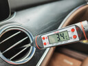接運貓汽車(chē)空調溫度計筆針式溫度計汽修溫度儀空調出風(fēng)口溫度計測溫度計【紅黑款 1個(gè)裝 探針15cm】 曬單實(shí)拍圖