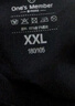1號會(huì )員店One's Member新疆精梳棉10A抗菌男士短袖3件裝 黑色  XL  曬單實(shí)拍圖