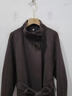 雅鹿秋冬雙面絨羊毛大衣女長(cháng)款過(guò)膝赫本風(fēng)高級感新款氣質(zhì)呢子毛呢外套 混黑灰 長(cháng)毛絨100綿羊毛 L 建議【116-130斤】 曬單實(shí)拍圖