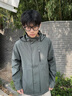 AIGLE【25年秋季新品】艾高男士外套GORE-TEX沖鋒衣功能面料防風(fēng)防雨 BL893都市灰 M 曬單實(shí)拍圖