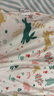 安舒棉防驚跳睡袋新生兒嬰兒四季通用襁褓式睡袋兒童投降式防踢被 天鵝園（春季單層）室溫25℃以上 M【適合體重8-15斤】 曬單實(shí)拍圖