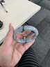 翠滿(mǎn)昌老坑翡翠手鐲淺綠飄花玉手鐲女款細糯種玉石手鐲 A貨手鐲 圈口50-55 曬單實(shí)拍圖