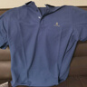 夢(mèng)特嬌（MONTAGUT）【長(cháng)絨棉&吸汗透氣】商務(wù)休閑舒適親膚短袖男士Polo衫JG 藏青 XL 曬單實(shí)拍圖
