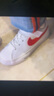 耐克幼童輕便易穿脫運動(dòng)鞋冬男女童板鞋NIKE COURT LEGACY DA5381 132白/隊紅/橡皮黃 33.5 曬單實(shí)拍圖