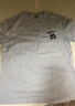 名創(chuàng  )優(yōu)品（MINISO）短袖男純棉休閑寬松夏季圓領(lǐng)百搭青少年潮流半袖t恤 冰川藍 XL 曬單實(shí)拍圖