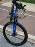 鳳凰自行車(chē)成年人男女變速自行車(chē)青少年單車(chē)越野公路車(chē)學(xué)生山地自行車(chē) 鋁架/藍圖變速/正新輪胎/條輪藍 27速27.5寸【適合170-195cm】 曬單實(shí)拍圖